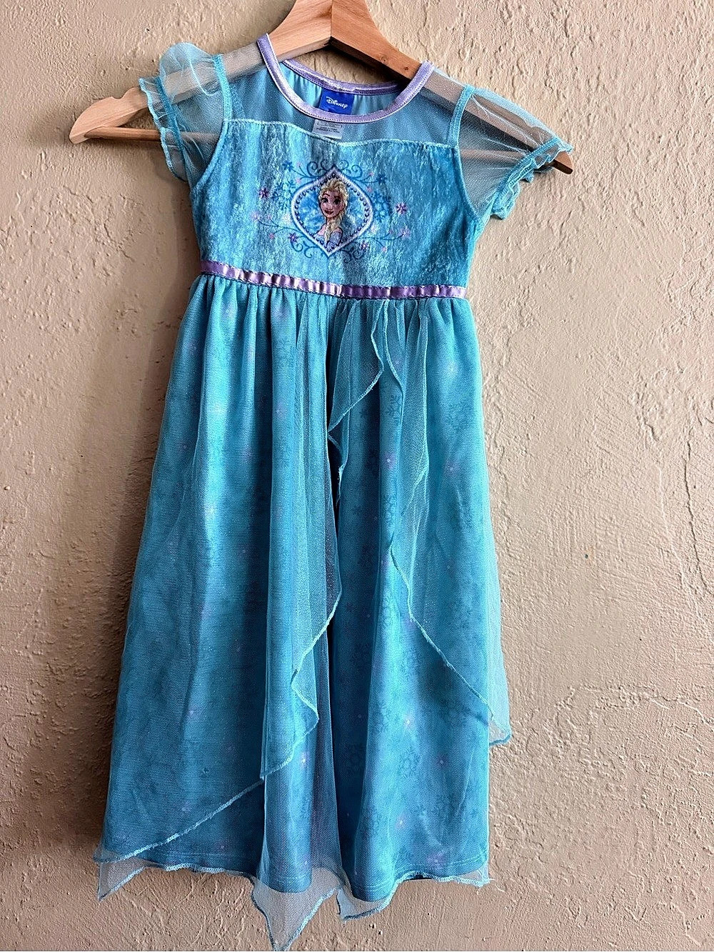 Disney Frozen Elsa Costume Dress Girls 4T Blue